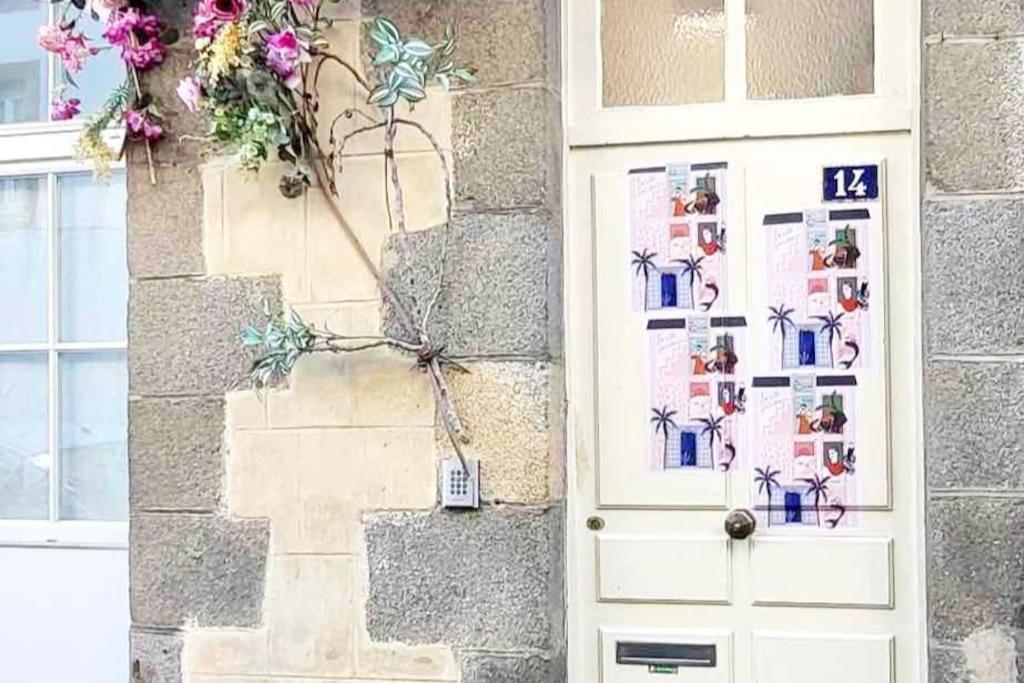 Appartement Frida - Plage 50M - Rue Gratuite Saint-Malo Exterior foto